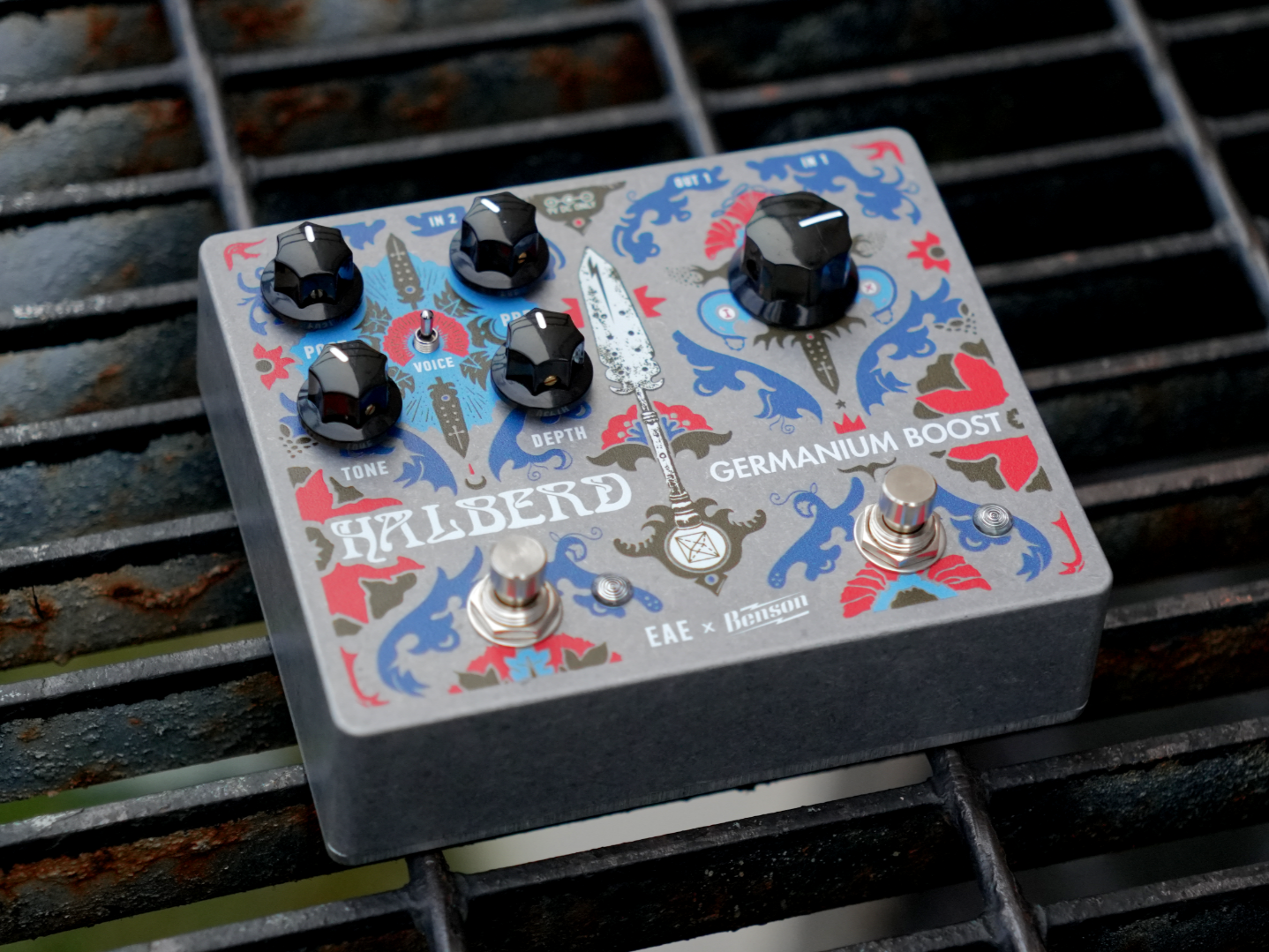 Benson Amps Germanium Boost Benson Germanium Boost Pedal Blue